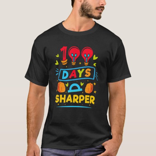 T-shirt 100 Jours Plus De 100 Jours D'École (Devant)
