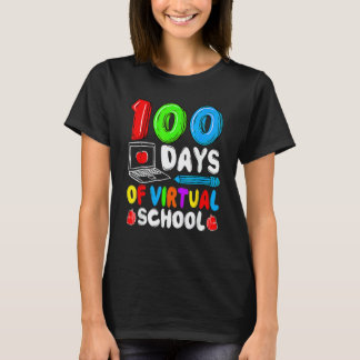 T-shirt 100 Jours Plus Heureux 100e Jour D'école Professeu