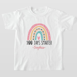T-shirt 100 jours plus intelligent, 100 jours d'école, Pe