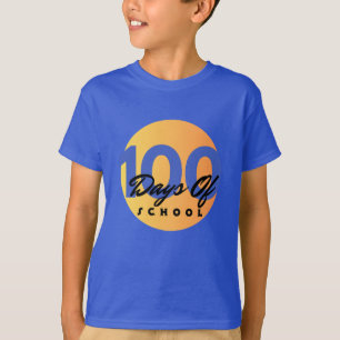 T-shirt 100 jours plus intelligent : 100 jours d'école pou