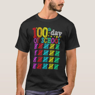 T-shirt 100 Jours Plus Intelligent Élève du 100e Jour d'Éc