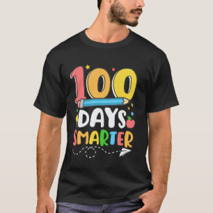 T-shirt 100 jours plus intelligent Prof heureux 100e jour