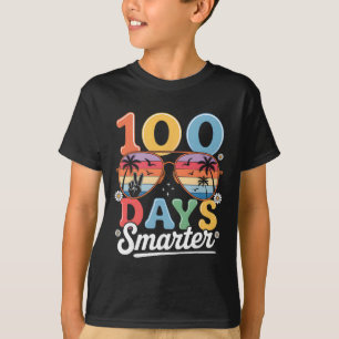 T-shirt 100 Jours Plus Intelligents Joyeux 100ème Jour D'é