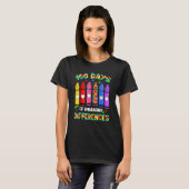 T-shirt 100 jours Pour Accepter les Différences Autisme 10 (Devant entier)