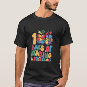 T-shirt 100 jours pour faire une différence Sensibilisatio