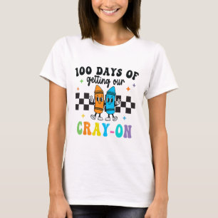 T-shirt 100 jours pour rendre votre professeur d'école cra