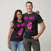 T-shirt 100 Jours Saupoudrés De Cupcake D'École Amusante (Unisexe)
