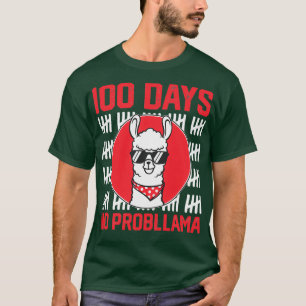 T-shirt 100 Jours Scolaire Débutant Aucun Problème