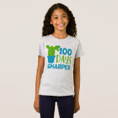 T-Shirt 100 Jours Sharper Cactus, 100 Jours de chemise sco (Devant entier)