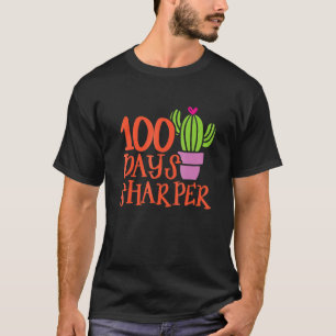 T-shirt 100 Jours Sharper Cactus 100e Jour de l'école mign