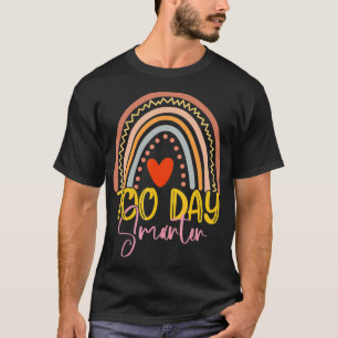 T-shirt 100 Jours Smarter 100 Jours De L'École Rainbow Tea