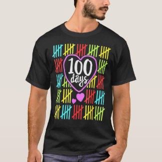 T-shirt 100 Jours Smarter 100e Jour de l'école Enseignants