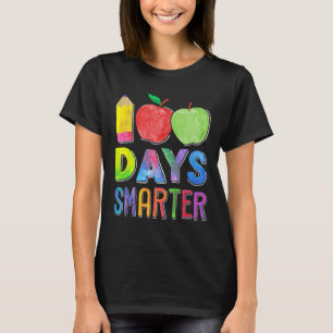 T-shirt 100 Jours Smarter 100e Jour D'École Femmes Enseign