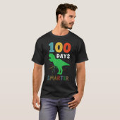T-shirt 100 Jours Smarter 100e Jour d'école pour enseignan (Devant entier)