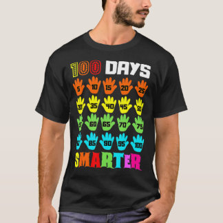T-shirt 100 Jours Smarter 100e Jour D'Enseignants Scolaire