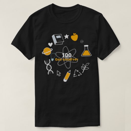 T-SHIRT 100 JOURS SMARTER 52 (Design devant)