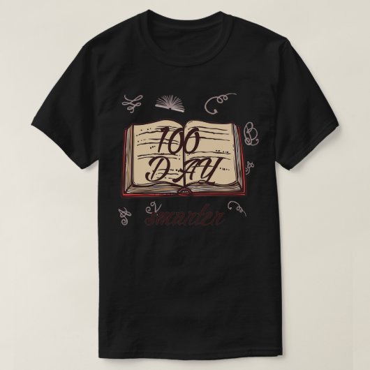 T-SHIRT 100 JOURS SMARTER 58 (Design devant)