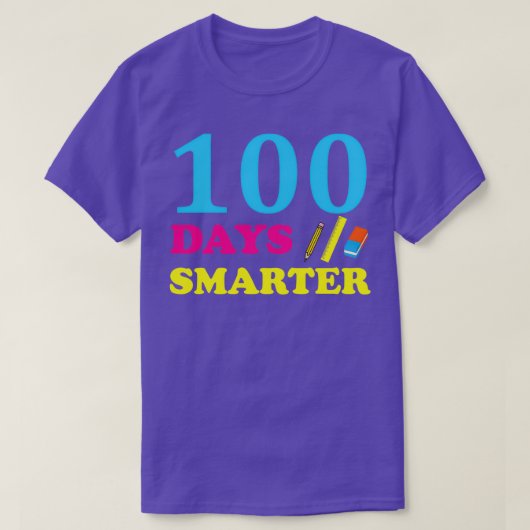 T-shirt 100 Jours Smarter 59 (Design devant)