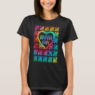 T-shirt 100 Jours Smarter Compting Tally Marks 100e Jour d
