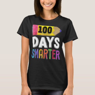 T-shirt 100 Jours Smarter Happy 100ème Jour De L'École Ens