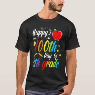 T-shirt 100 Jours Smarter Huitième Année 100E Jour De L'Éc