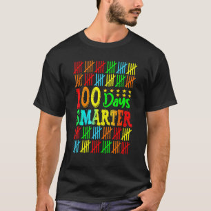 T-shirt 100 Jours Smarter Joyeux 100E Jour D'Étudiant