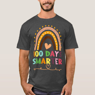 T-shirt 100 Jours Smarter Kindergarden School Enseignant R