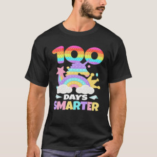 T-shirt 100 Jours Smarter Pop it Enseignant Enfants Garçon