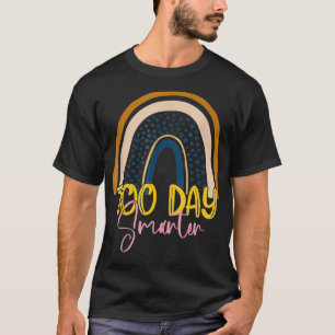 T-shirt 100 Jours Smarter Teacher 2022, 100E Jour De L'Éc