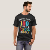 T-shirt 100 Jours, Une Chemise D'École (Devant entier)