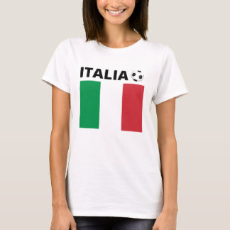 T-shirt 100% katoen, zoet, Italiaanse vlag