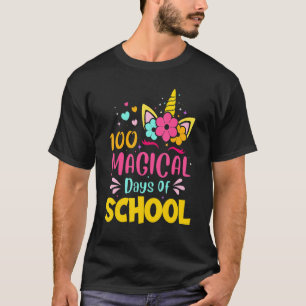 T-shirt 100 Magical Days Of School 100th Day of Kindergart
