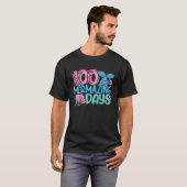 T-shirt 100 Mermazing Days Of School Mermaid 100th Day Gir (Devant entier)