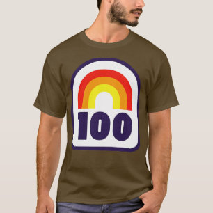 T-shirt 100 Mile Trail et Ultra Running Rainbow