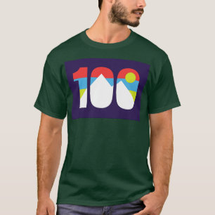 T-shirt 100 Miler Sunset Retro