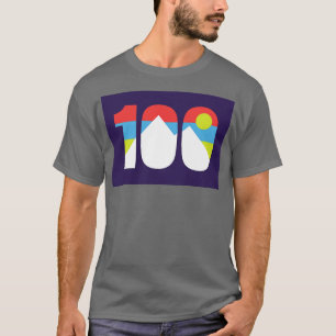 T-shirt 100 Miler Sunset Retro