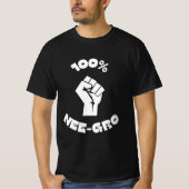 T-shirt 100% Nee-Gro poids 3 (Devant)