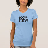 T-shirt 100% Nouveau Bleu Clair (Devant)