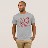 T-shirt 100 Patron ! (Devant entier)