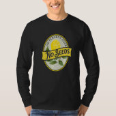 T-shirt 100 Percent Juice No Seeds Lemon Vasectomy Joke Hu (Devant)