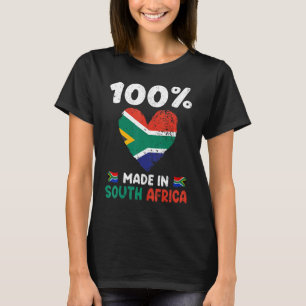 T-shirt 100 Pour Cent Fabriqué En Afrique Du Sud Boy