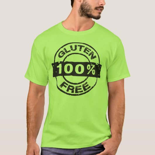 T-shirt 100% sans gluten (Devant)