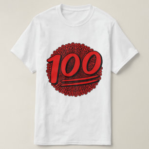T-shirt 100 sur 100 pour 100