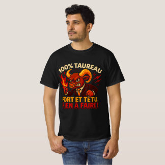 T-SHIRT 100 % TAUREAU