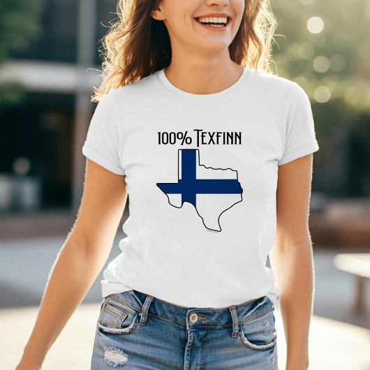T-Shirt 100% Texfinn