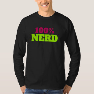 T-shirt 100 Vêtements Nerd Pour Frère Soeur Maman Et Papa