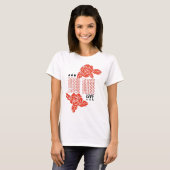 T-shirt 100% Vivant Libre ; Tee Graphique (Devant entier)