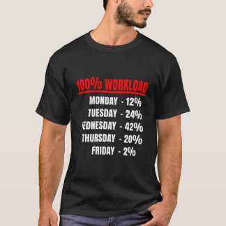 T-shirt 100 Workload Effectiveness Office