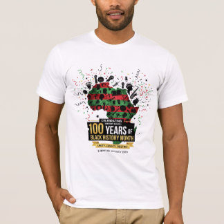T-shirt 100 Years Celebration Black History Africa Tee
