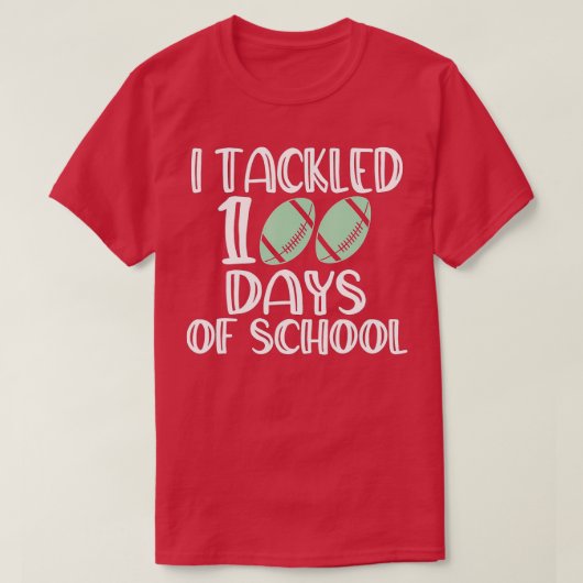 T-shirt 100e Jour de l'École (Design devant)